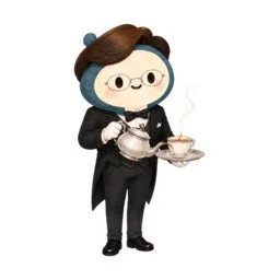 執事風のAIキャラクター