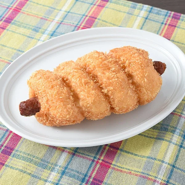 手巻きソーセージドーナツ