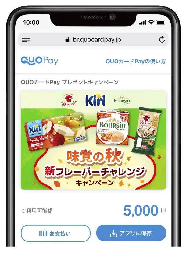 Bコース賞品 QUOカードPay 5,000円分