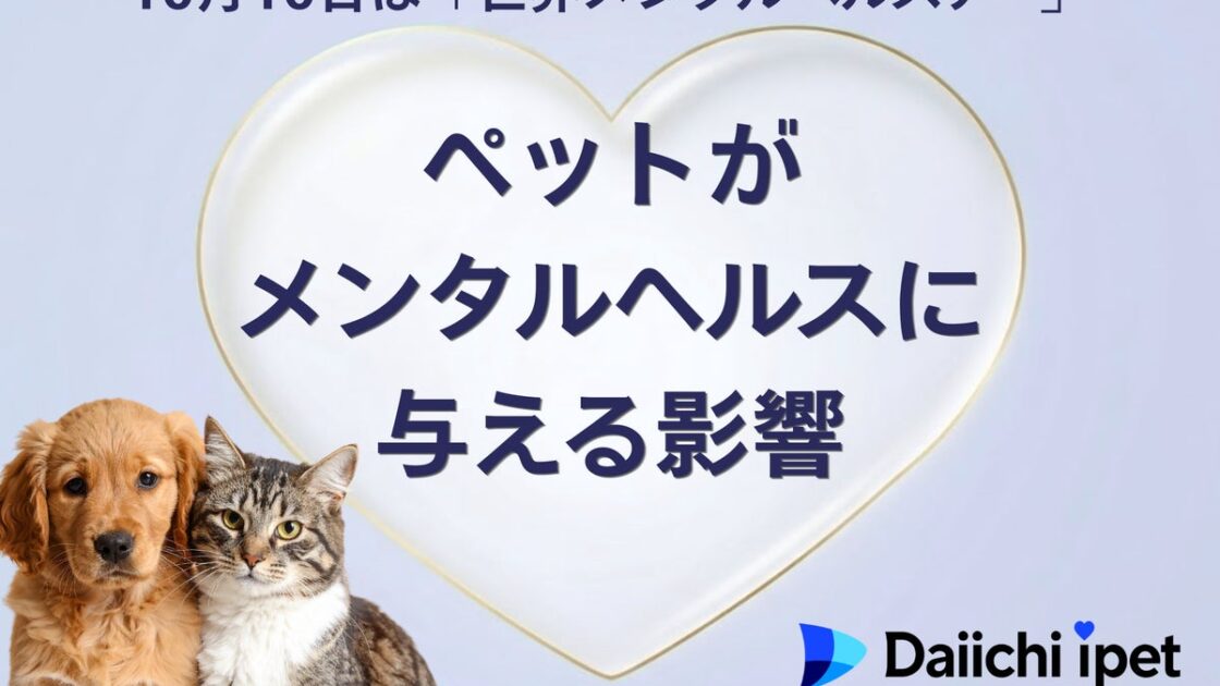 【第一アイペット】ストレス解消法1位は「ペットと触れ合う」。ペットがメンタルヘルスに与える影響調査